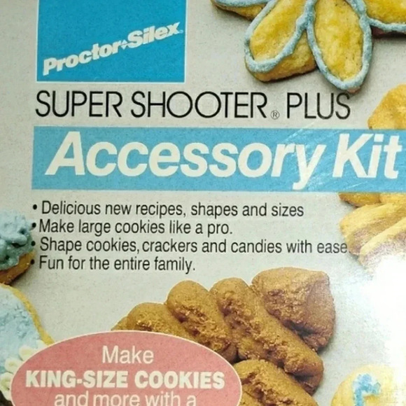 Super Shooter & Accessory Set Cookie Appetizer Decorator  Holiday Cordless - Picture 7 of 8